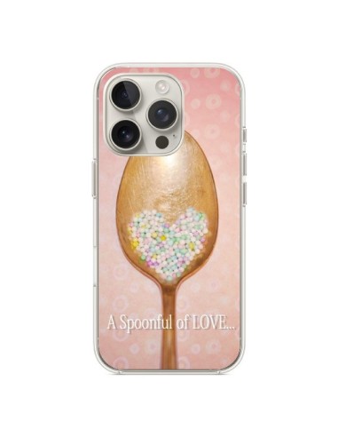 Coque iPhone 16 Pro Cuillère Love - Lisa Argyropoulos