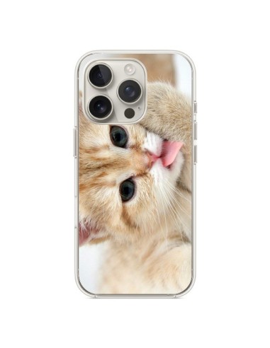 Cover iPhone 16 Pro Gatto Lingua - Laetitia