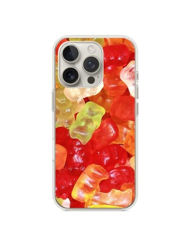 Coque iPhone 16 Pro Bonbon Ourson Multicolore Candy - Laetitia