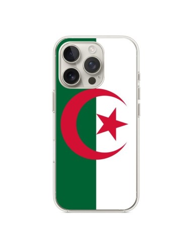 Cover iPhone 16 Pro Bandiera Algeria - Laetitia