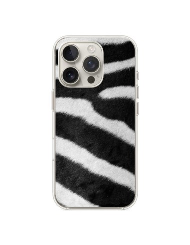 Coque iPhone 16 Pro Zebre Zebra - Laetitia