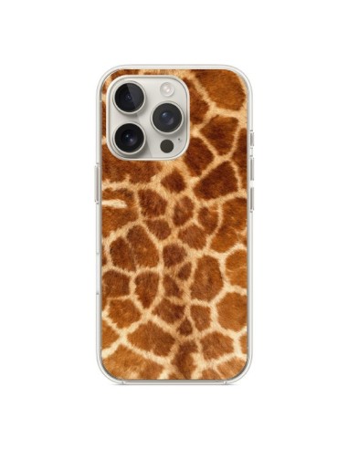 Coque iPhone 16 Pro Giraffe Girafe - Laetitia