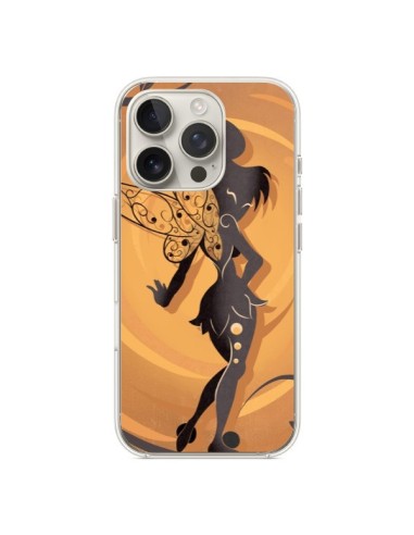 Coque iPhone 16 Pro Fée Clochette Fairy Peter Pan  - LouJah