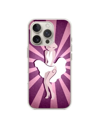 Coque iPhone 16 Pro Marilyn Monroe Design - LouJah