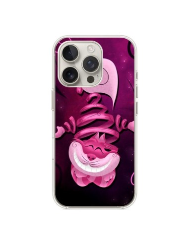 Coque iPhone 16 Pro Chat du Cheshire Ribbon Cat - LouJah