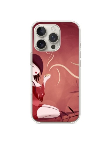 Coque iPhone 16 Pro Femme Thé Tea Time - LouJah