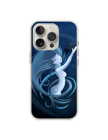 Coque iPhone 16 Pro Aquarius Girl La Petite Sirene - LouJah