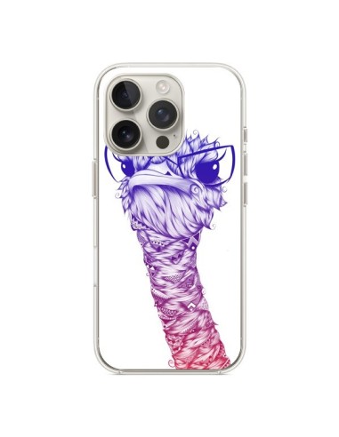 Coque iPhone 16 Pro Ostrich Colors Autruche Couleur - LouJah