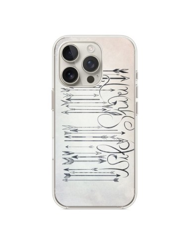 Coque iPhone 16 Pro Barcode Wild Spirit Code Barre Flèche - LouJah