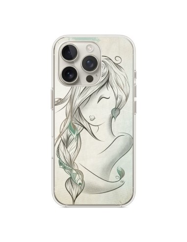 Coque iPhone 16 Pro Downwind Fille Vent Wind - LouJah