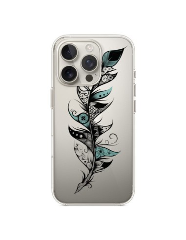 iPhone 16 Pro Case Plume Poetica Clear - LouJah