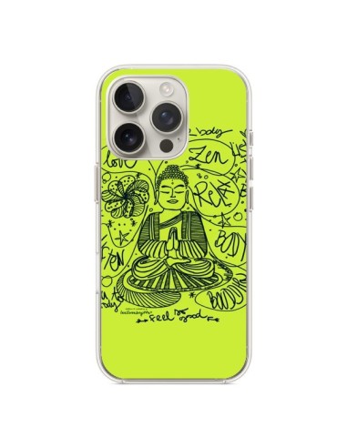 Coque iPhone 16 Pro Buddha Listen to your body Love Zen Relax - Leellouebrigitte