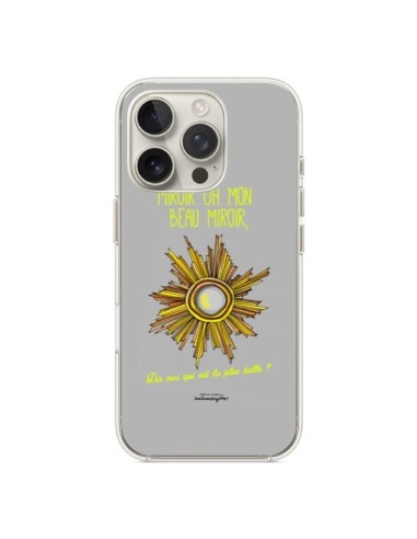 Coque iPhone 16 Pro Miroir Qui est la plus belle - Leellouebrigitte