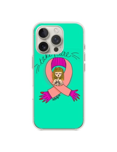 Coque iPhone 16 Pro Take care Maman Fête des Mères - Leellouebrigitte