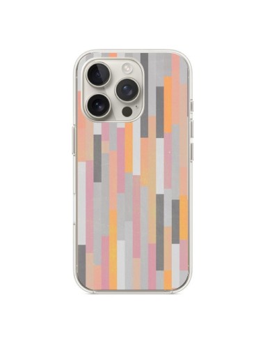 Coque iPhone 16 Pro Bandes Couleurs - Leandro Pita