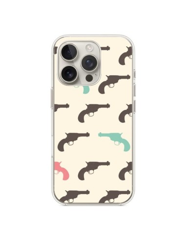 Coque iPhone 16 Pro Gun Pistolet - Leandro Pita