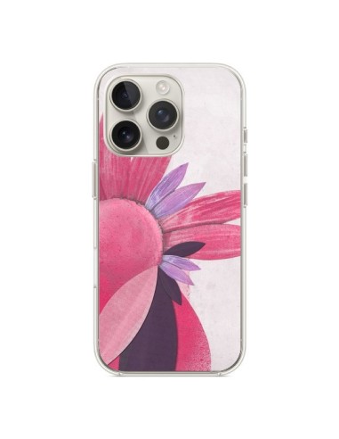 Coque iPhone 16 Pro Flowers Fleurs Roses - Lassana