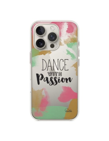 Coque iPhone 16 Pro Dance With Passion Transparente - Lolo Santo