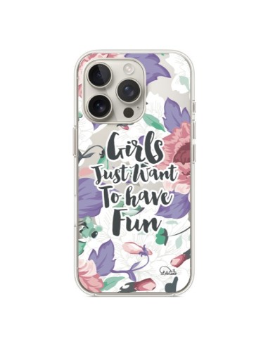 Coque iPhone 16 Pro Girls Fun Transparente - Lolo Santo