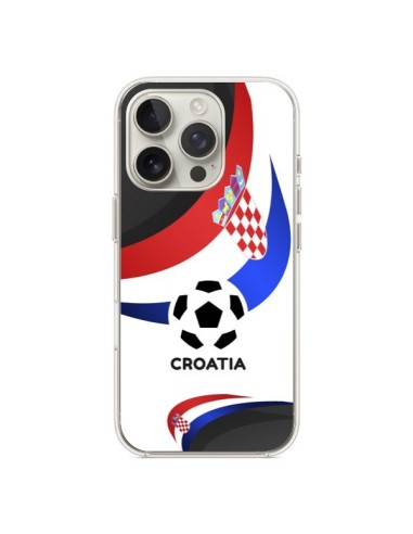 Coque iPhone 16 Pro Equipe Croatie Football - Madotta