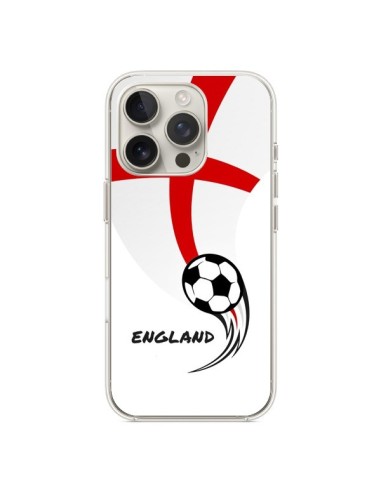 Coque iPhone 16 Pro Equipe Angleterre England Football - Madotta