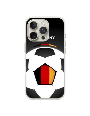 Coque iPhone 16 Pro Allemagne Ballon Football - Madotta