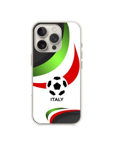 Coque iPhone 16 Pro Equipe Italie Football - Madotta