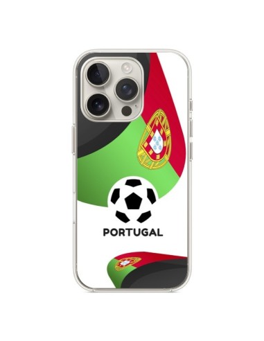 Coque iPhone 16 Pro Equipe Portugal Football - Madotta