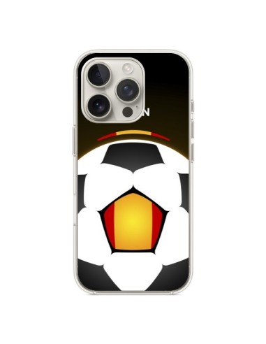 Coque iPhone 16 Pro Espagne Ballon Football - Madotta