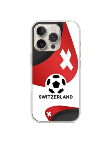 Coque iPhone 16 Pro Equipe Suisse Football - Madotta