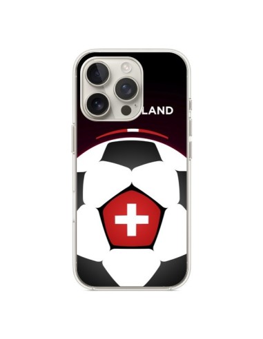 Coque iPhone 16 Pro Suisse Ballon Football - Madotta