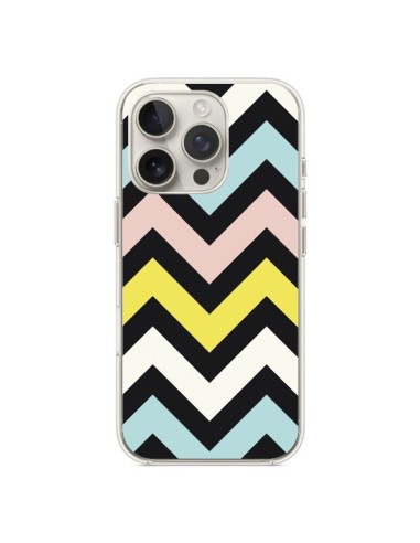 Coque iPhone 16 Pro Azteque Chevron Sunny - Mary Nesrala