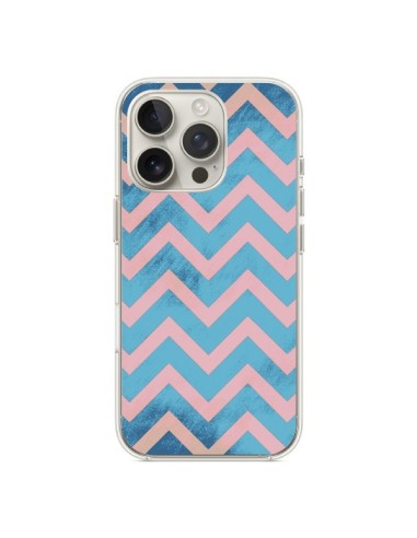 Coque iPhone 16 Pro Azteque Chevron Sunset - Mary Nesrala