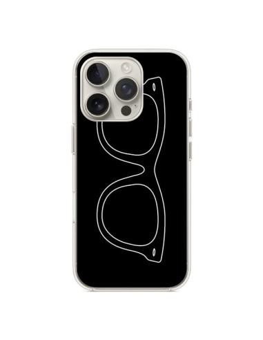 Coque iPhone 16 Pro Lunettes Noires - Mary Nesrala