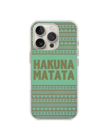 Coque iPhone 16 Pro Hakuna Matata Roi Lion - Mary Nesrala