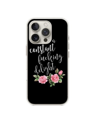 Coque iPhone 16 Pro Fucking Delight Fleurs - Maryline Cazenave