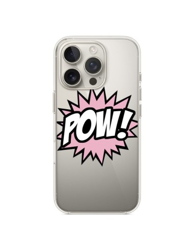 Cover iPhone 16 Pro Pow Trasparente - Maryline Cazenave