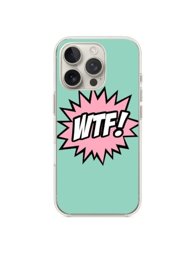 Coque iPhone 16 Pro WTF Bulles BD Comics - Maryline Cazenave