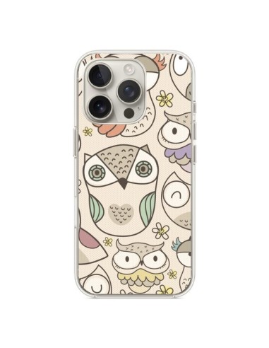 Coque iPhone 16 Pro Chouette Vintage - Maria Jose Da Luz