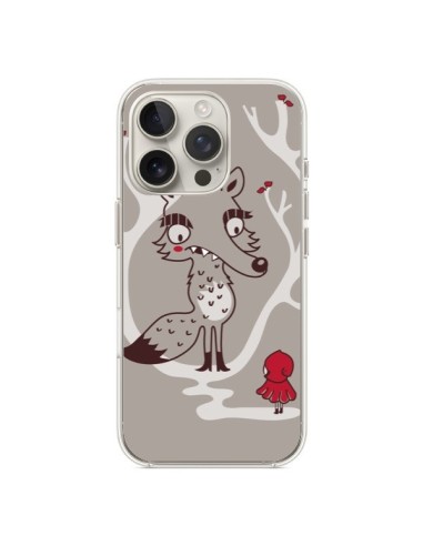 Coque iPhone 16 Pro Le Petit Chaperon Rouge Loup - Maria Jose Da Luz