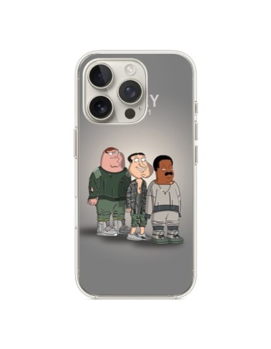 Coque iPhone 16 Pro Squad Family Guy Yeezy - Mikadololo