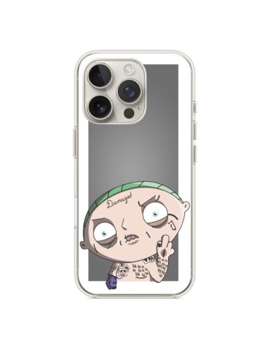 Coque iPhone 16 Pro Stewie Joker Suicide Squad - Mikadololo