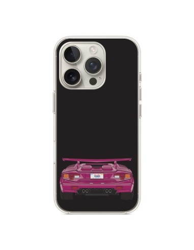 Coque iPhone 16 Pro Yamborhini Voiture - Mikadololo