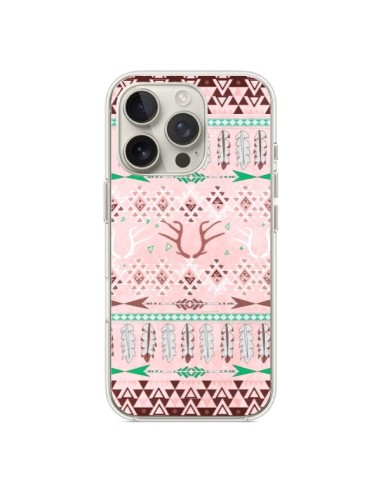 Coque iPhone 16 Pro Amadahy Cerf Azteque - Monica Martinez