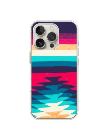 Coque iPhone 16 Pro Surf Azteque - Monica Martinez