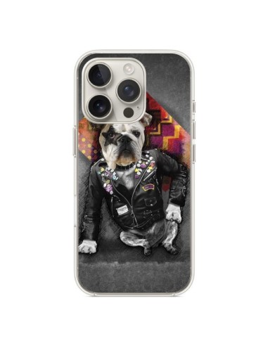 Coque iPhone 16 Pro Chien Bad Dog - Maximilian San