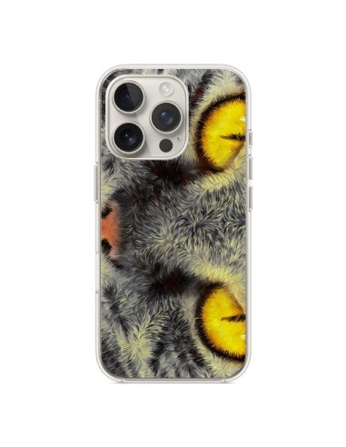 Coque iPhone 16 Pro Chat Gato Loco - Maximilian San