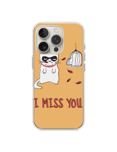 Coque iPhone 16 Pro Chat I Miss You - Maximilian San