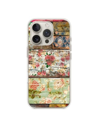 Coque iPhone 16 Pro Lady Rococo Bois Fleur - Maximilian San