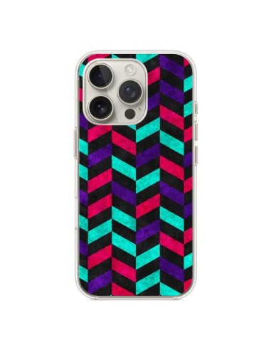 Coque iPhone 16 Pro Azteque Geometric Mundo - Maximilian San